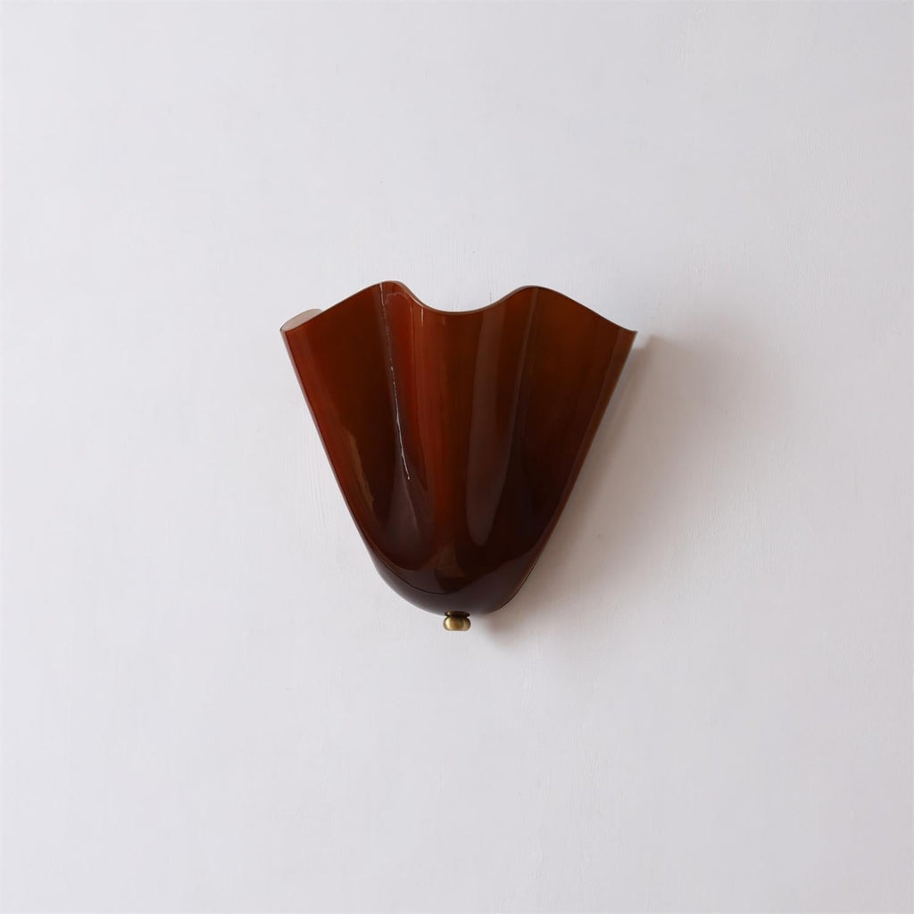 Retro Glass Wall Light With Warm Glow for Living Room and Hallway — Greenwich Home & Living