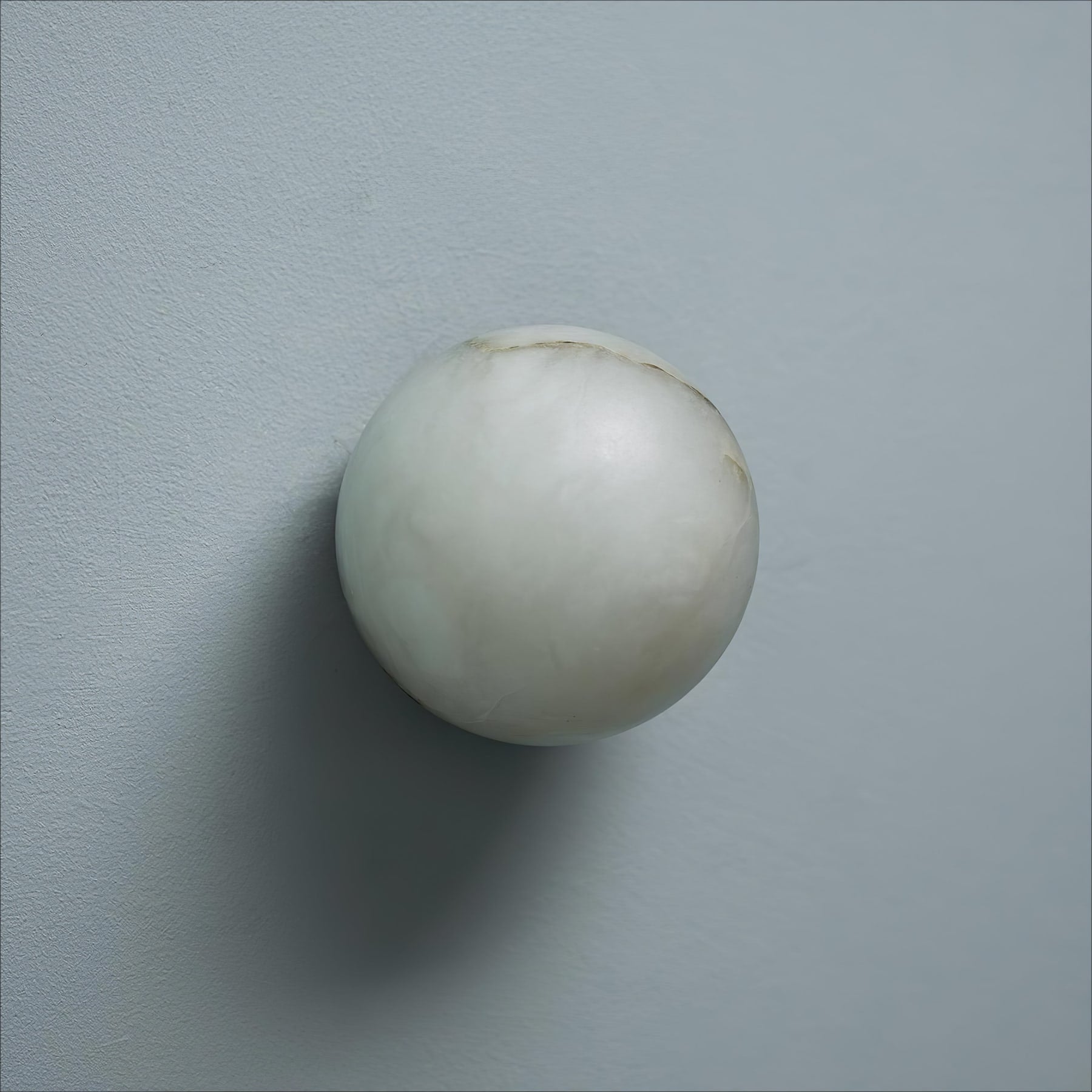 Contemporary Marble Wall Light With Warm Glow — Greenwich Home & Living