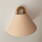 Modern Wood Wall Sconce With Warm LED Glow — Greenwich Home & Living