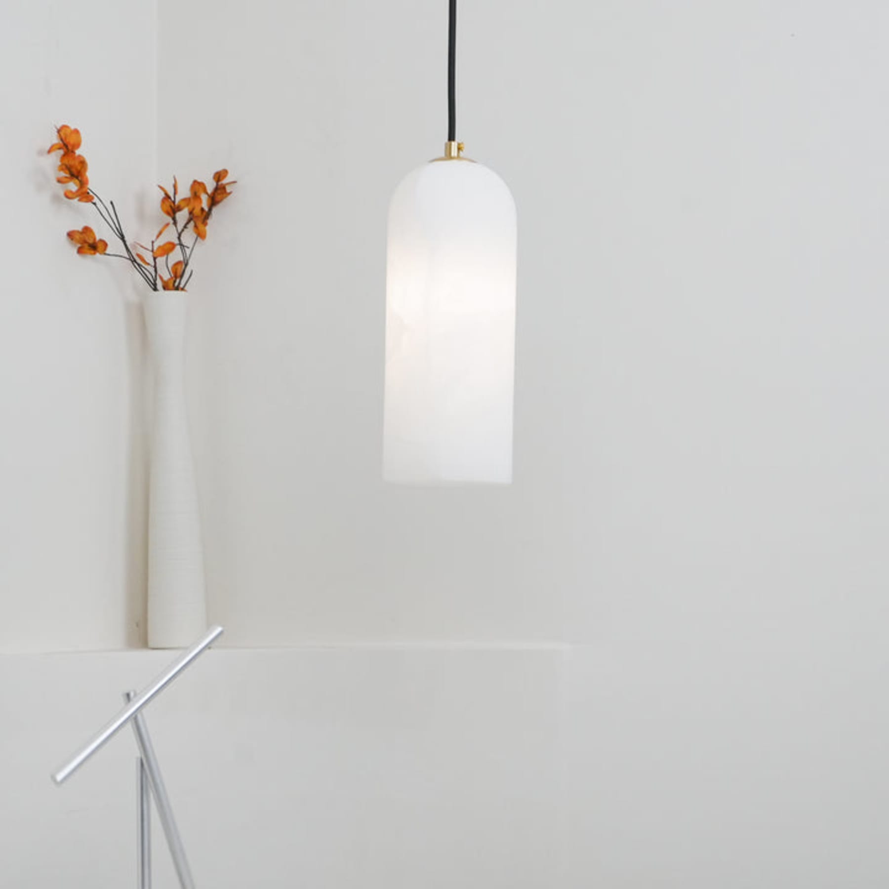 Contemporary Marble Pendant Light for Living Room and Dining Room — Greenwich Home & Living