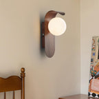 Minimalist Wood Wall Light With Tri-Color Changing Glow — Greenwich Home & Living
