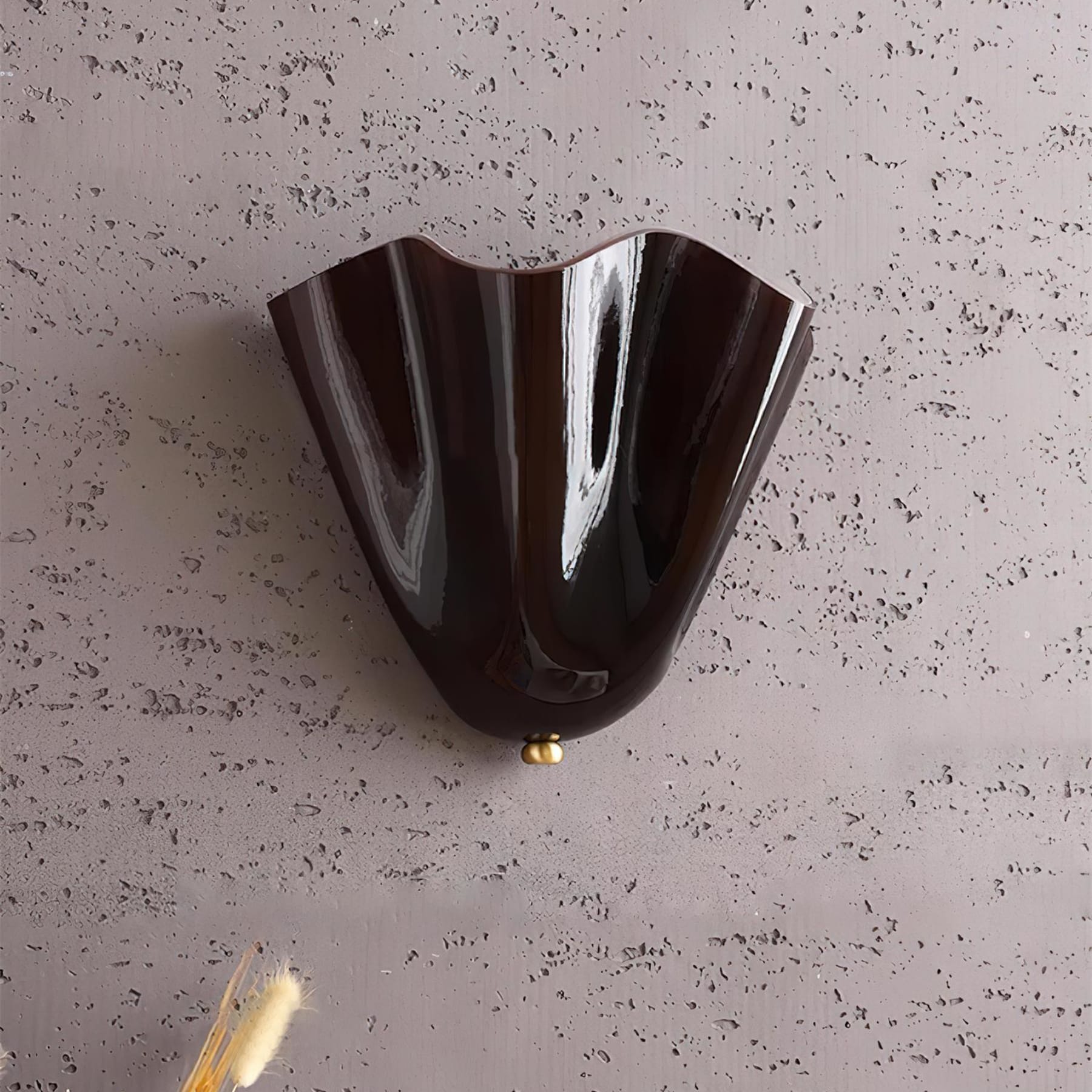 Retro Glass Wall Light With Warm Glow for Living Room and Hallway — Greenwich Home & Living