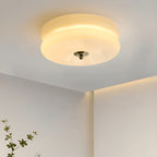 Retro Glass Flush Mount Ceiling Light With Adjustable Color Temperature — Greenwich Home & Living