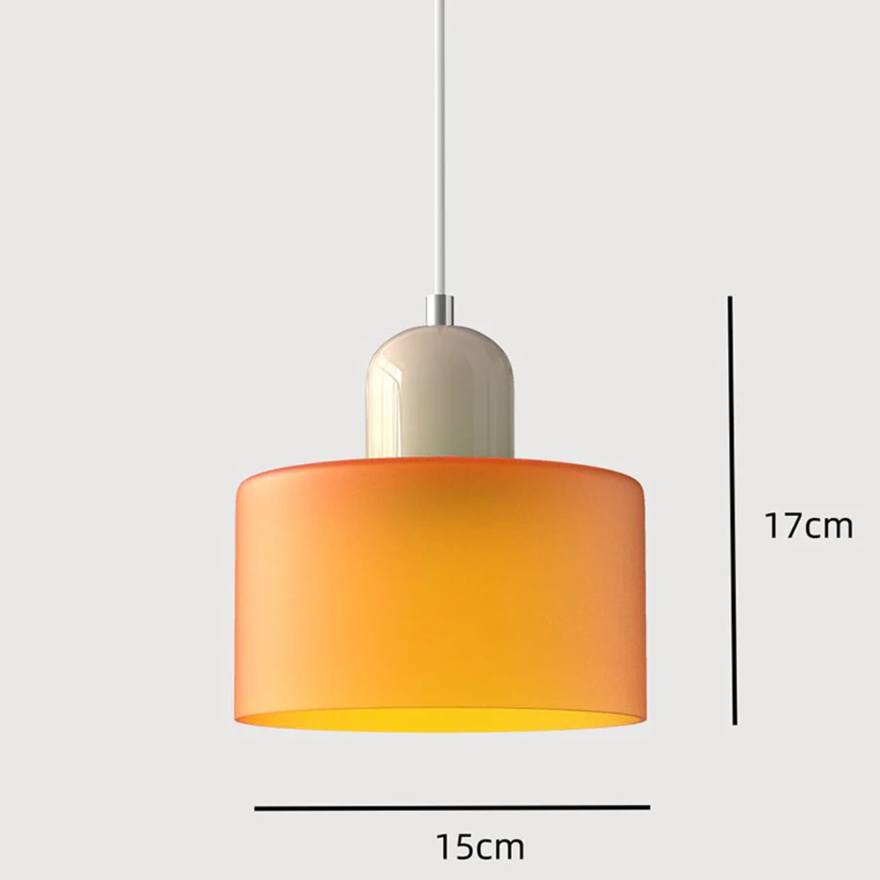 Modern Glass Pendant Light for Dining Room and Kitchen — Greenwich Home & Living