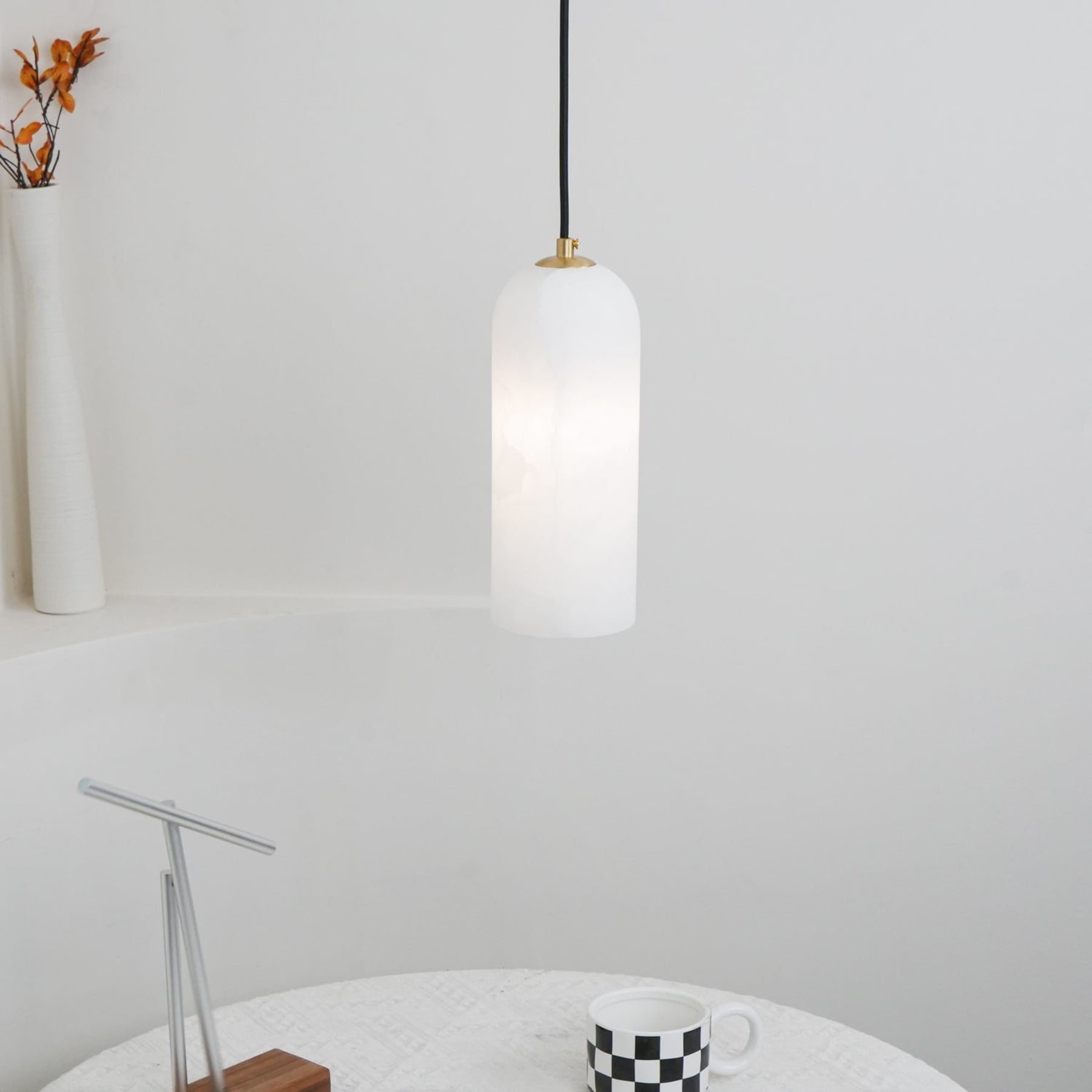 Contemporary Marble Pendant Light for Living Room and Dining Room — Greenwich Home & Living