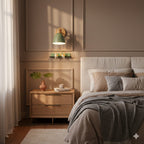 Scandinavian Wood Wall Light for Living Room and Bedroom — Greenwich Home & Living