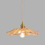 Retro Copper and Glass Pendant Light for Living Room — Greenwich Home & Living