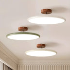 Retro Metal Semi-Flush Mount Ceiling Light With Three-Color Light — Greenwich Home & Living