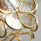 Retro Glass Pendant Light With Warm White Glow — Greenwich Home & Living