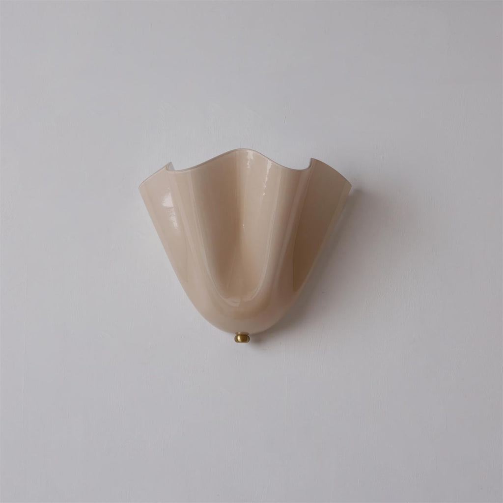 Retro Glass Wall Light With Warm Glow for Living Room and Hallway — Greenwich Home & Living
