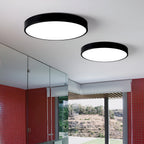 Minimalist Metal Flush Mount Ceiling Light With Tri-Color Dimming — Greenwich Home & Living