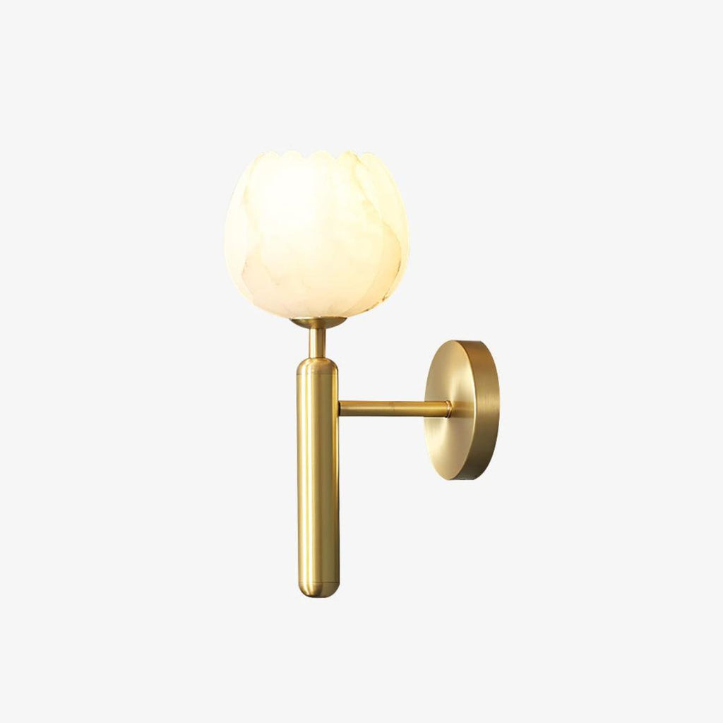 Contemporary Iron and Glass Wall Light With Dual Color Temperature — Greenwich Home & Living