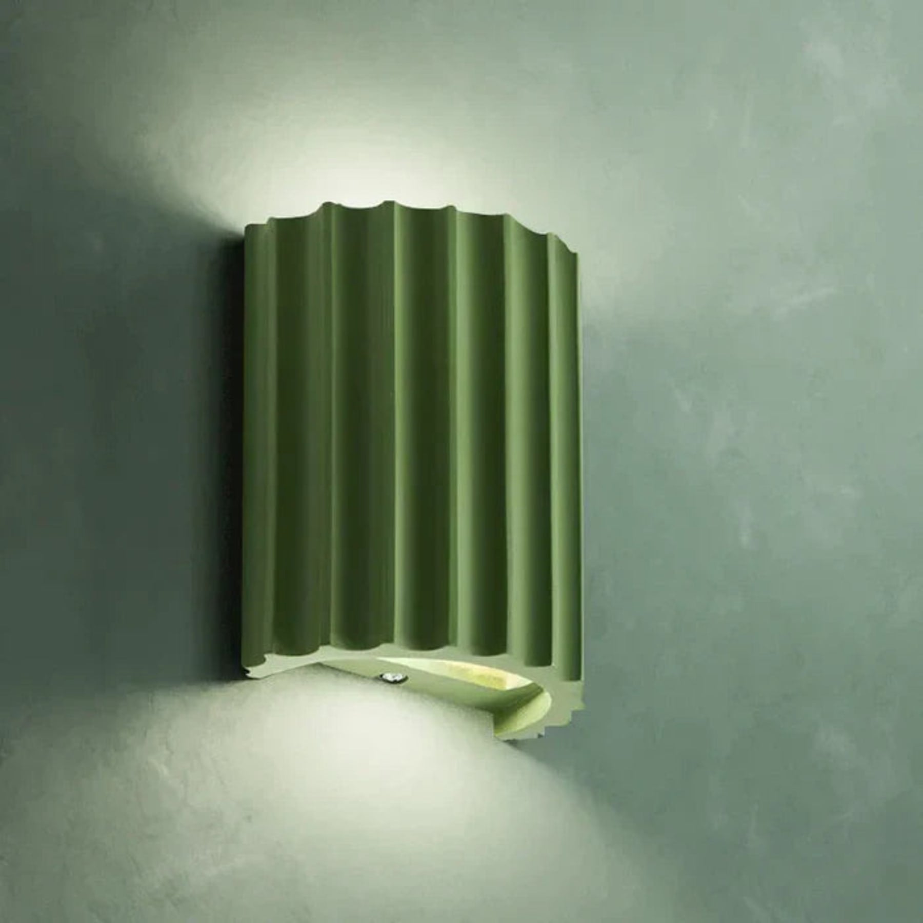 Minimalist Resin Wall Light With Tri-Color Lighting — Greenwich Home & Living
