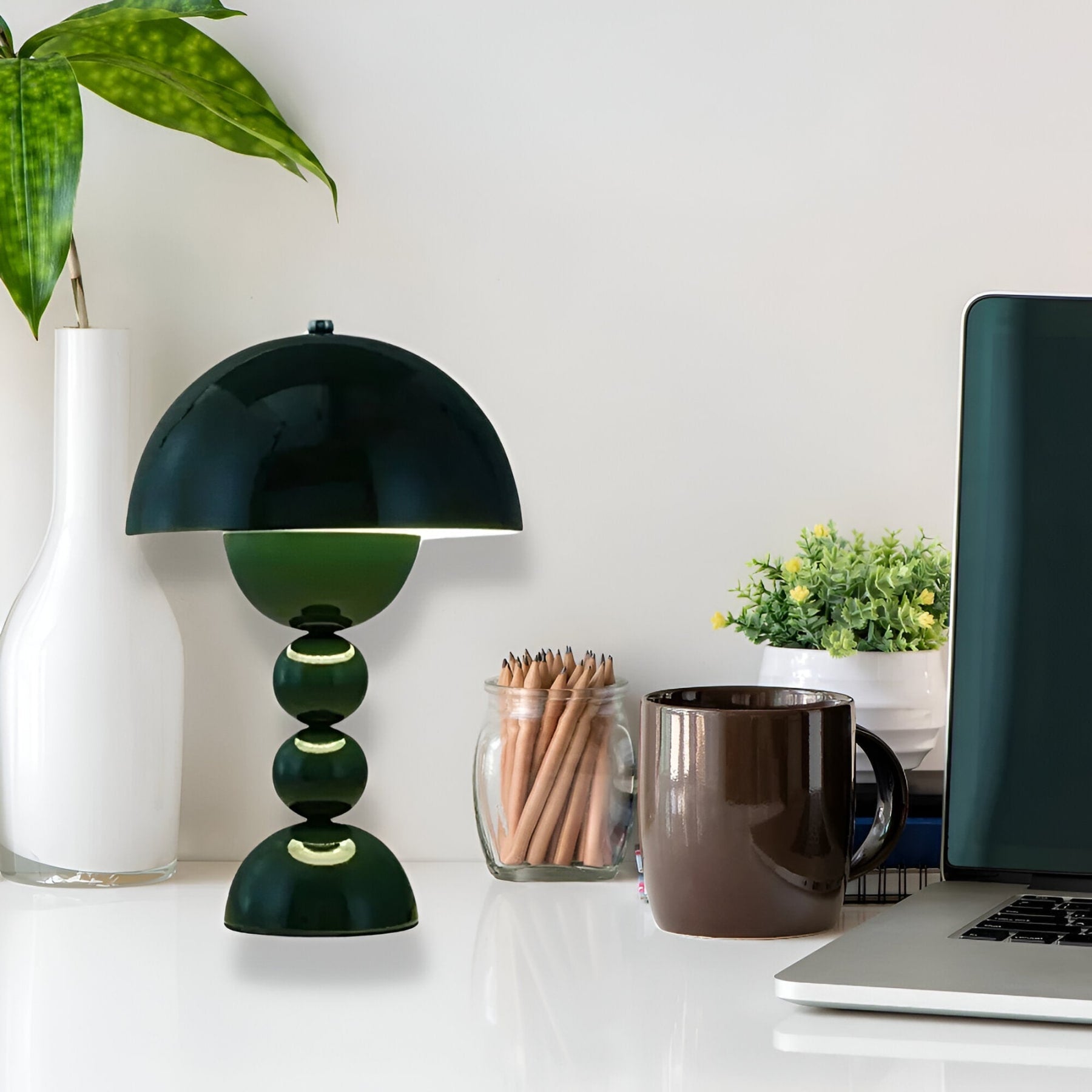 Modern Matte Metal Table Lamp for Living Room and Bedroom — Greenwich Home & Living