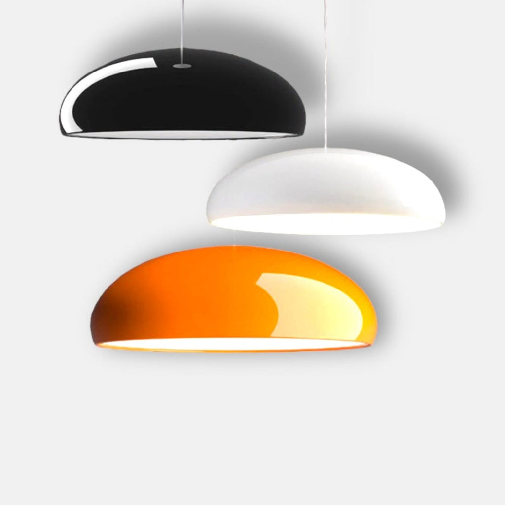 Minimalist Wrought Iron Pendant Light With Tri-Color Light for Living Room — Greenwich Home & Living