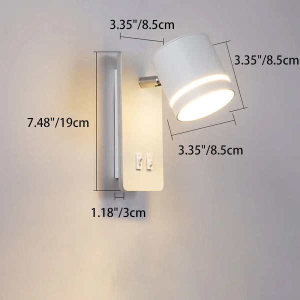 Modern Metal Wall Sconce for Bedroom and Living Room — Greenwich Home & Living