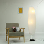 Modern Paper Floor Lamp With Three-Color Glow — Greenwich Home & Living