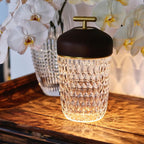 Contemporary Glass Table Lamp With Adjustable Color Temperature — Greenwich Home & Living