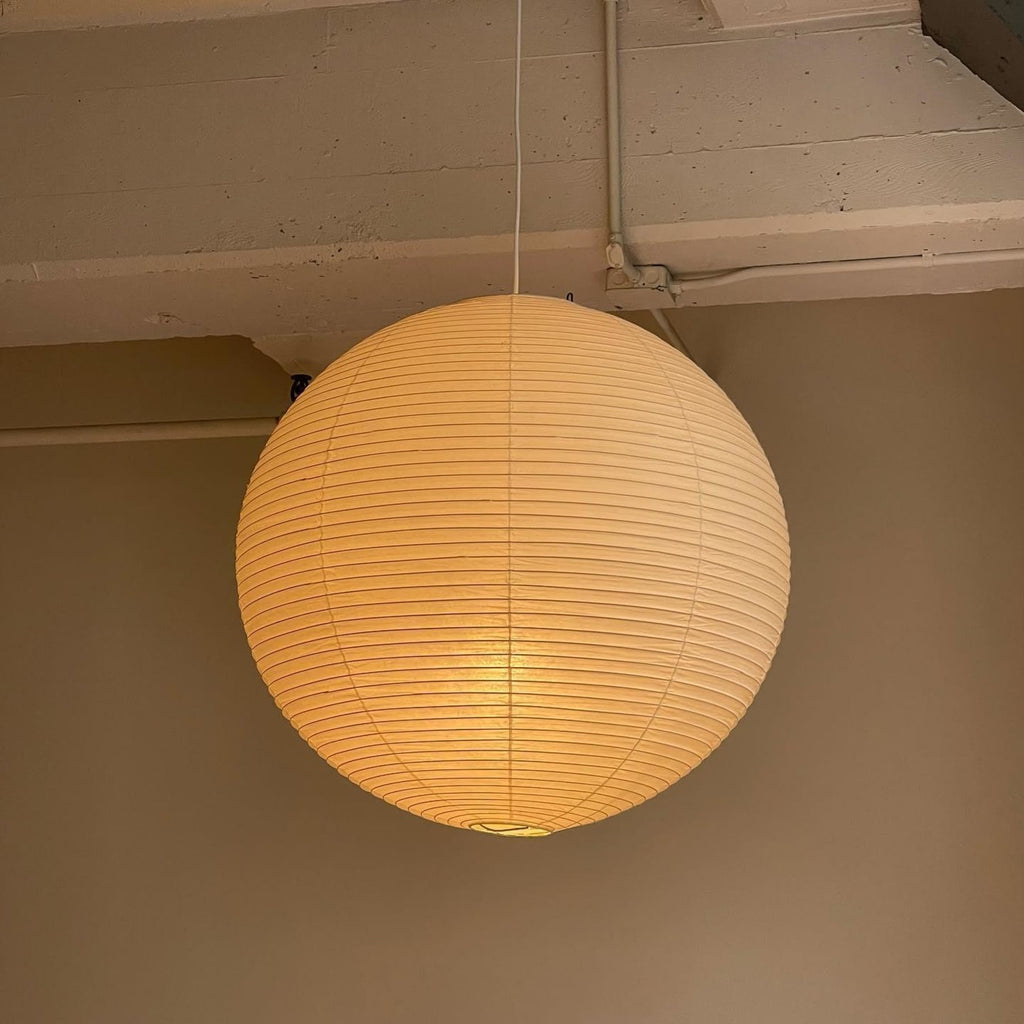 Minimalist Round Lantern Pendant Light With Warm Bulb Included for Living Room — Greenwich Home & Living