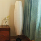 Modern Paper Floor Lamp With Three-Color Glow — Greenwich Home & Living
