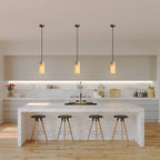 Contemporary Marble Pendant Light for Living Room and Dining Room — Greenwich Home & Living