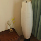 Modern Paper Floor Lamp With Three-Color Glow — Greenwich Home & Living