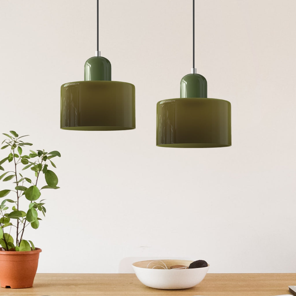 Modern Glass Pendant Light for Dining Room and Kitchen — Greenwich Home & Living