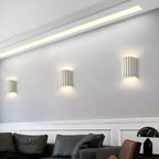 Minimalist Resin Wall Light With Tri-Color Lighting — Greenwich Home & Living