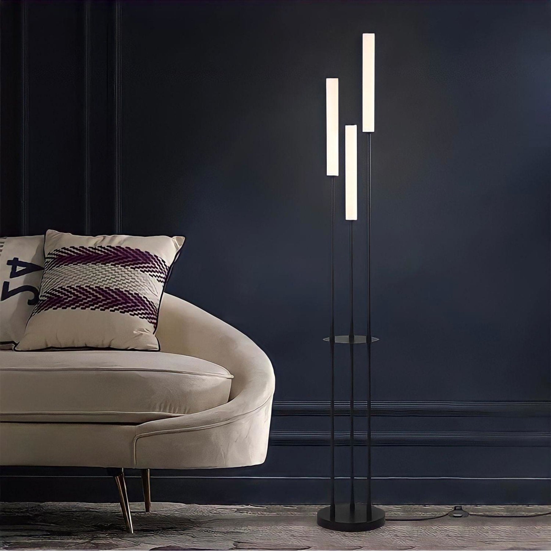 Minimalist Metal Floor Lamp for the Living Room — Greenwich Home & Living