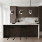 Contemporary Glass Pendant Light With USB-Rechargeable Battery — Greenwich Home & Living