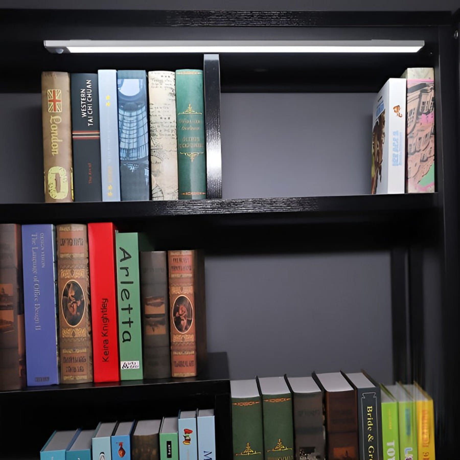 Minimalist Aluminum LED Under-Cabinet Ceiling Light With Stepless Dimming — Greenwich Home & Living