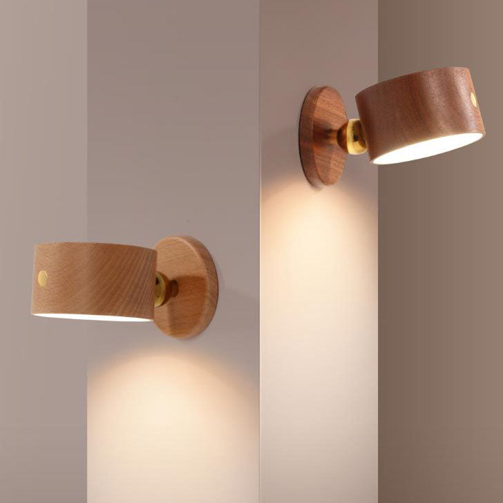 Modern Cordless LED Wall Sconce for Bedroom — Greenwich Home & Living