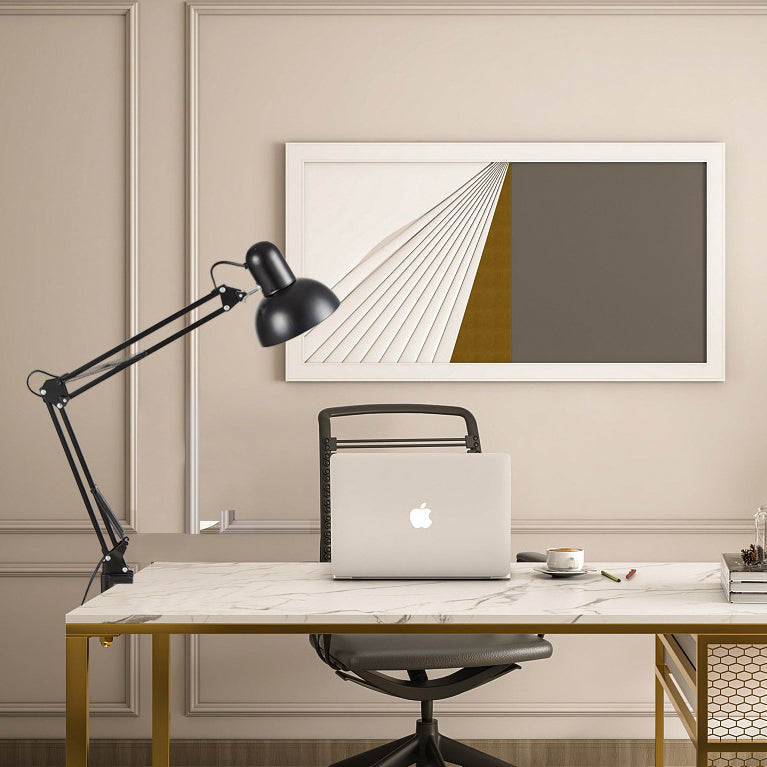 Modern Metal Table Lamp With Daylight LED for Home Office — Greenwich Home & Living