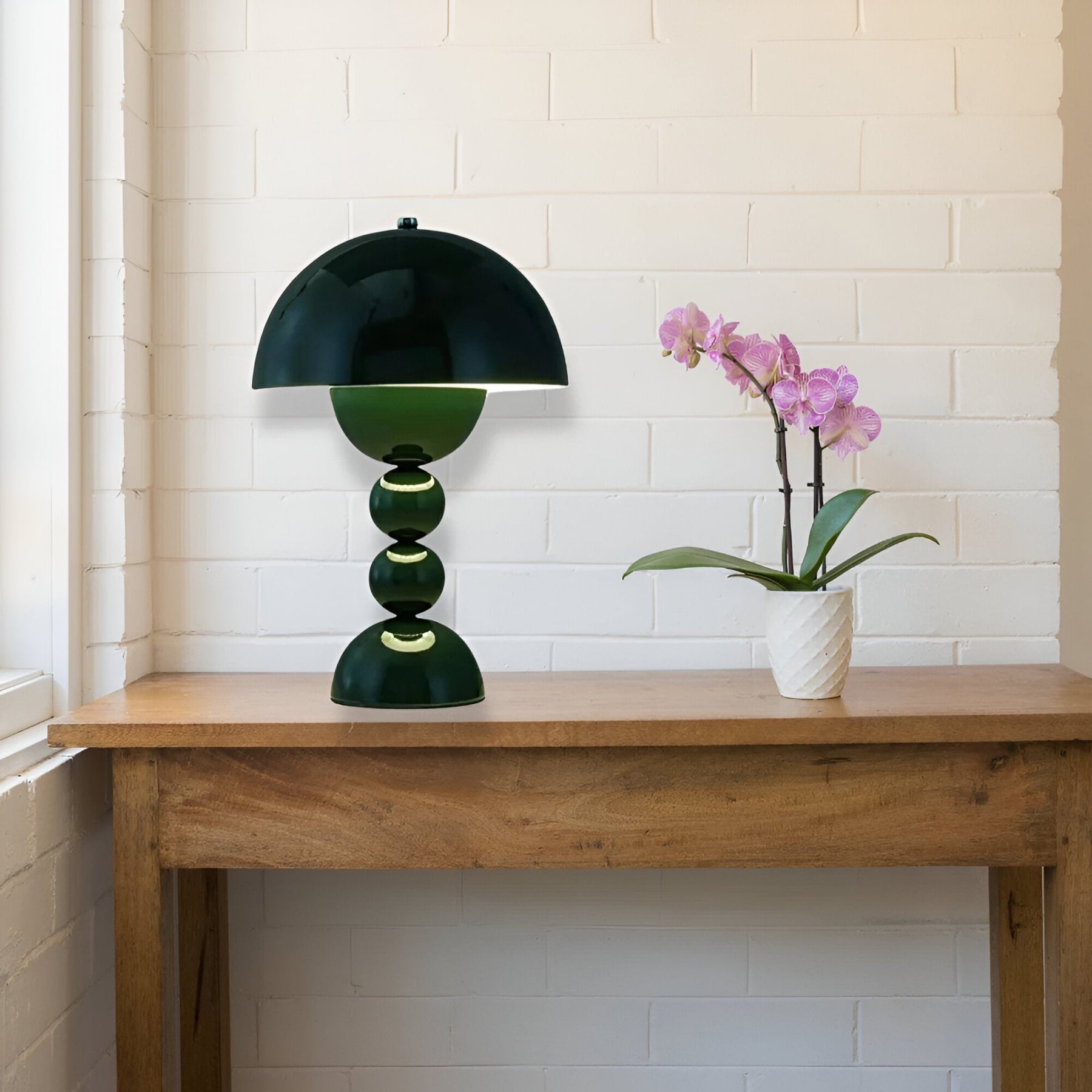 Modern Matte Metal Table Lamp for Living Room and Bedroom — Greenwich Home & Living
