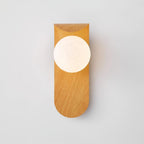 Minimalist Wood Wall Light With Tri-Color Changing Glow — Greenwich Home & Living