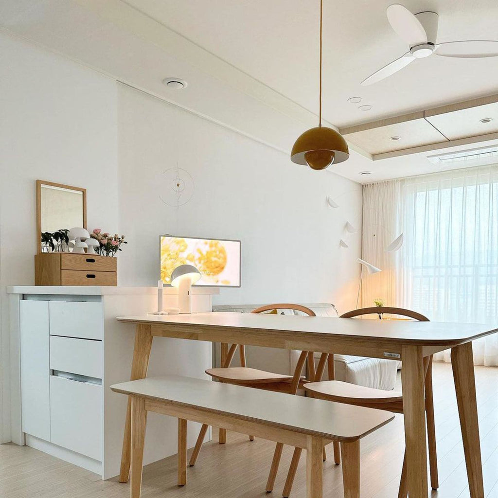 Modern Metal Pendant Light With Adjustable Color Temperature — Greenwich Home & Living