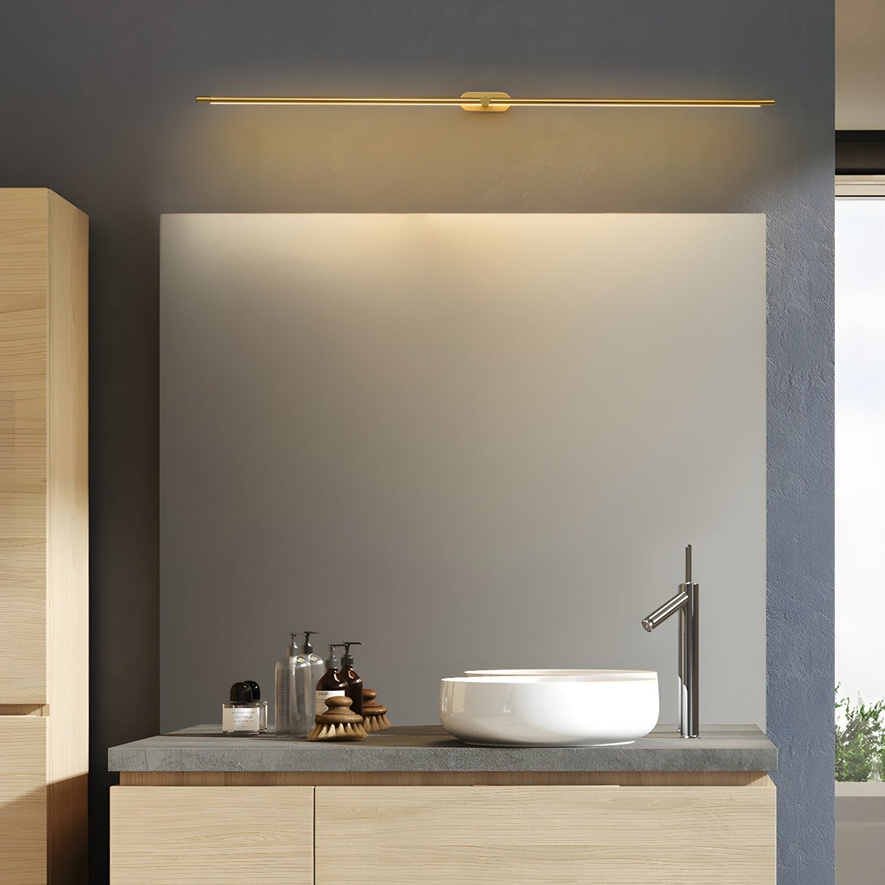 Minimalist Metal Wall Light With Adjustable Color Temperature — Greenwich Home & Living