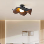Scandinavian Resin Ceiling Light With Three-Color Light for Living Room — Greenwich Home & Living