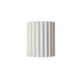 Minimalist Resin Wall Light With Tri-Color Lighting in White — Greenwich Home & Living