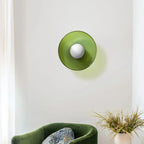 Contemporary Glass Bowl Ceiling Light for Living Room — Greenwich Home & Living