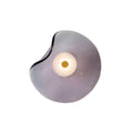 Contemporary Glass Wall Light for Living Room and Bedroom in Gray — Greenwich Home & Living