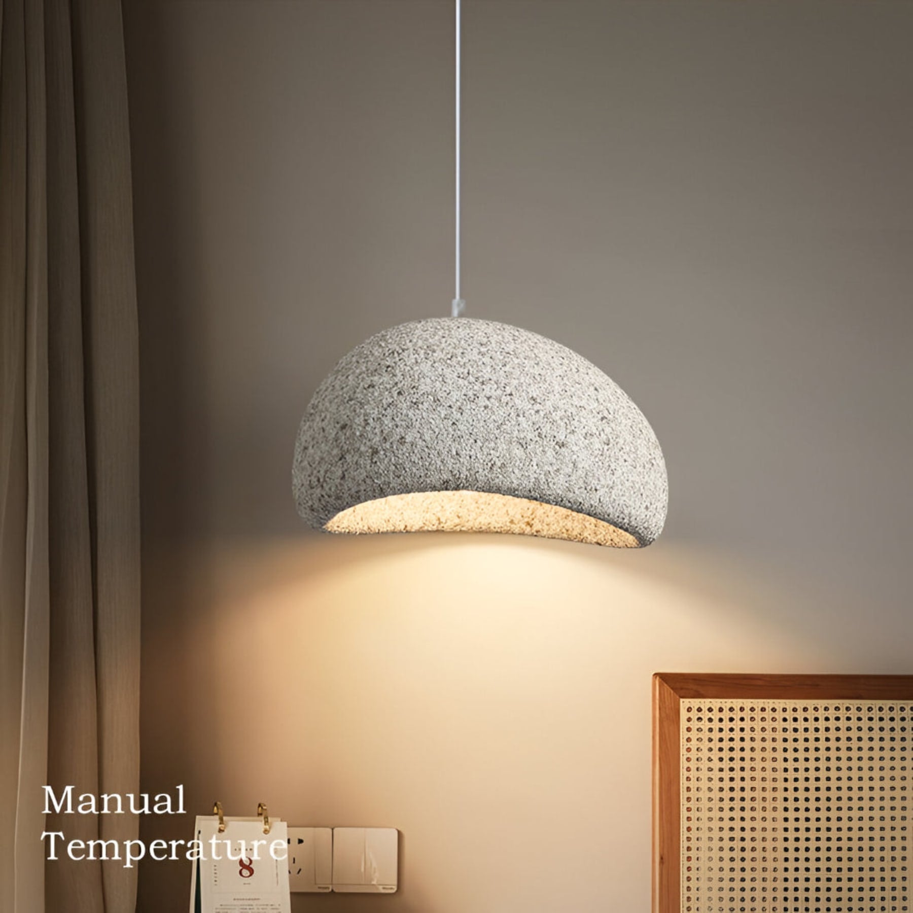 Minimalist Polystyrene Pendant Light for Living Room and Dining Room — Greenwich Home & Living