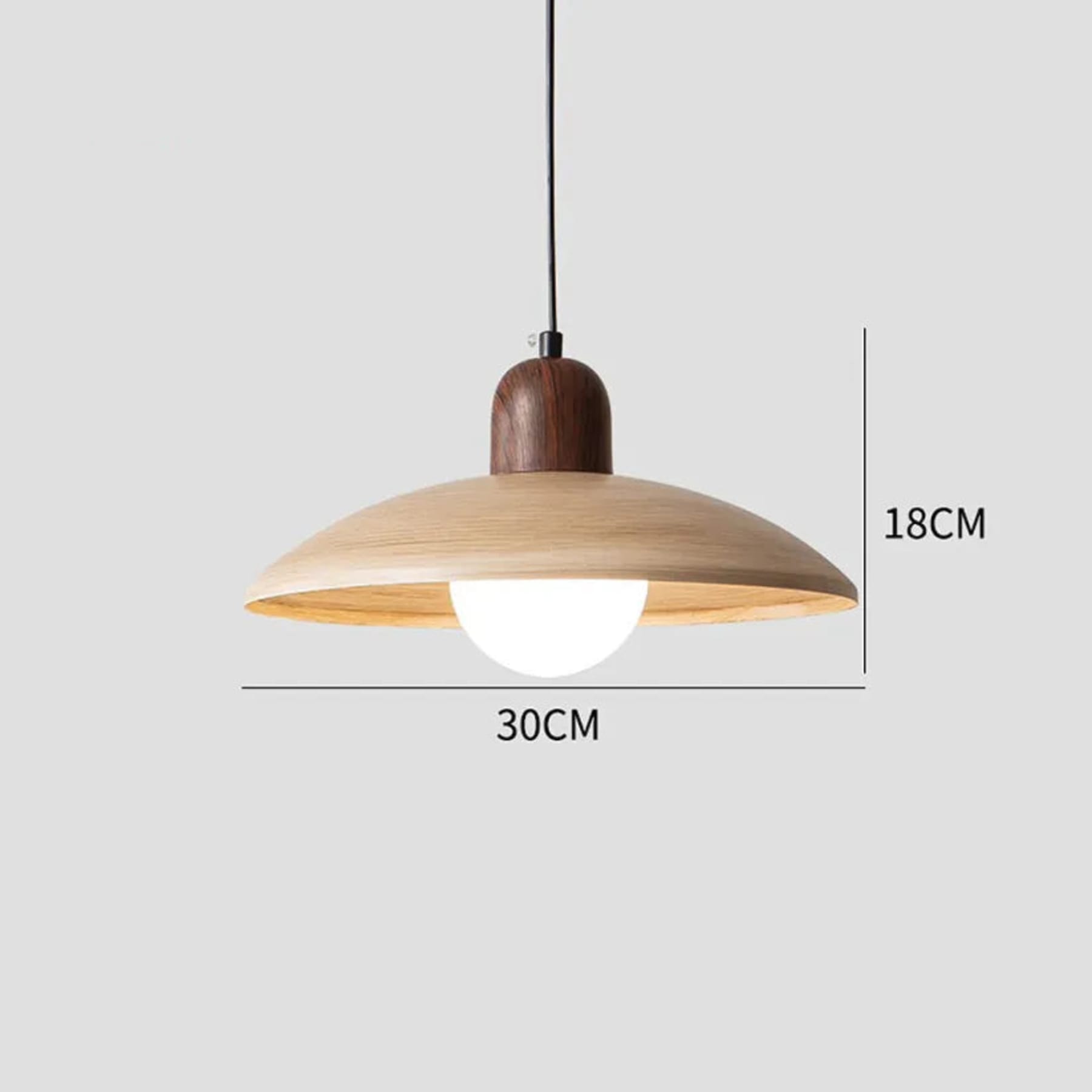 Scandinavian Wrought Iron Pendant Light With Tri-Color Lighting for Dining Room — Greenwich Home & Living