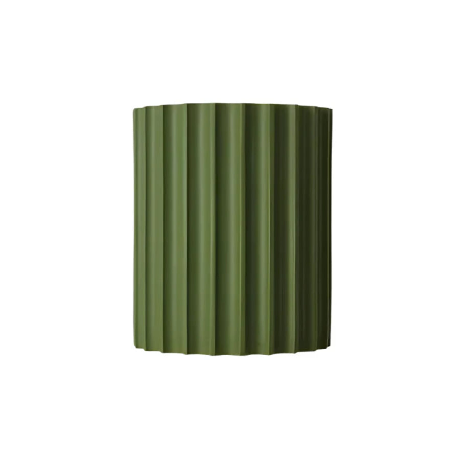 Minimalist Resin Wall Light With Tri-Color Lighting in Green — Greenwich Home & Living