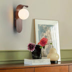 Minimalist Wood Wall Light With Tri-Color Changing Glow — Greenwich Home & Living