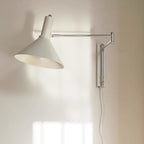 Retro Metal Wall Light With Tri-Color Lighting for Bedroom — Greenwich Home & Living