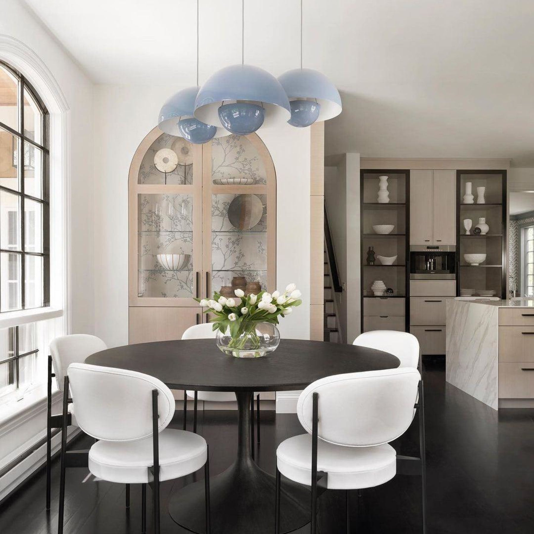 Modern Metal Pendant Light With Adjustable Color Temperature — Greenwich Home & Living