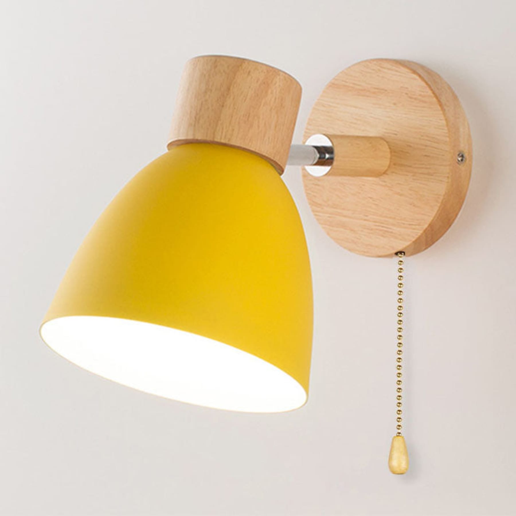 Scandinavian Wood Wall Light for Living Room and Bedroom — Greenwich Home & Living
