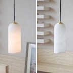 Contemporary Marble Pendant Light for Living Room and Dining Room — Greenwich Home & Living