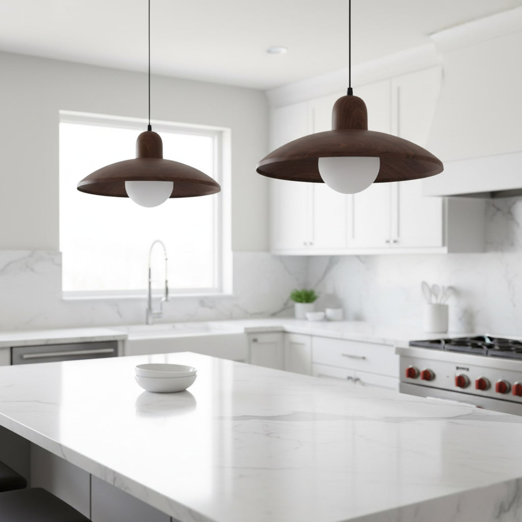 Scandinavian Wrought Iron Pendant Light With Tri-Color Lighting for Dining Room — Greenwich Home & Living